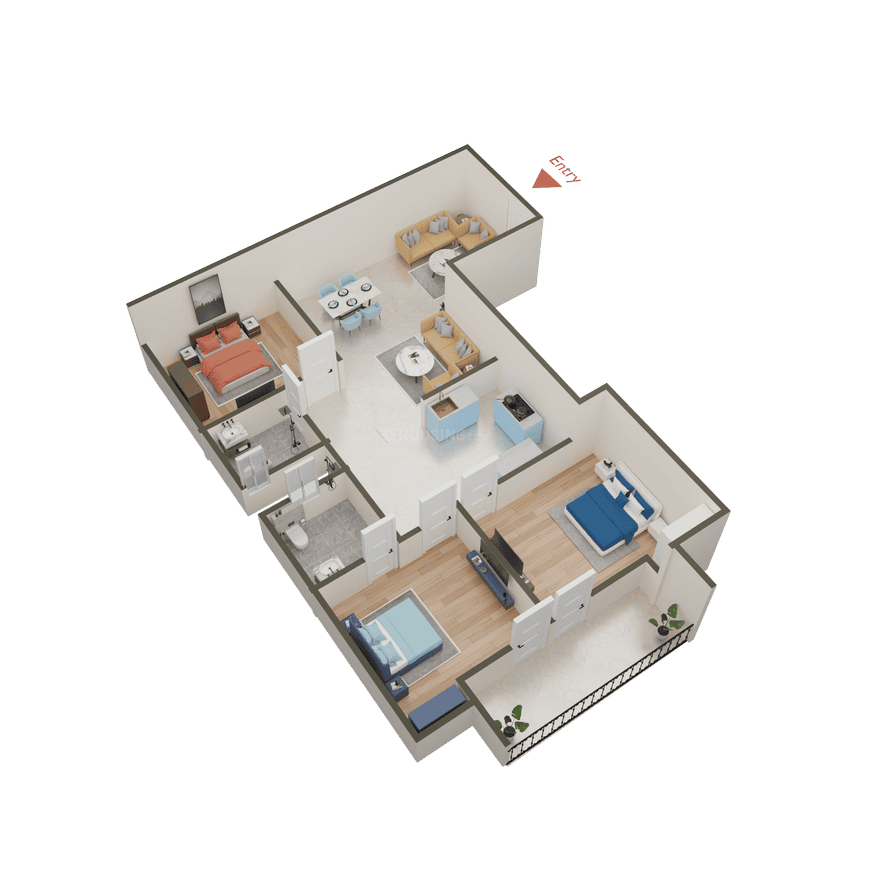 Trivor Aspire Apartment - Image 31