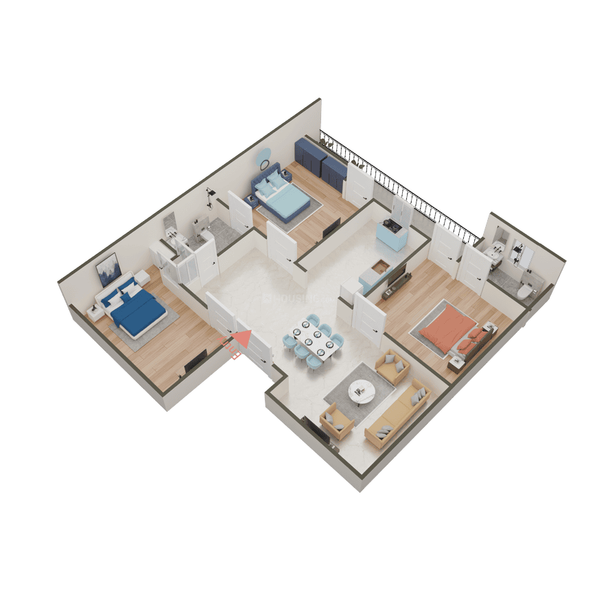 Willowbrook Casa View Apartment 3 - Image 12