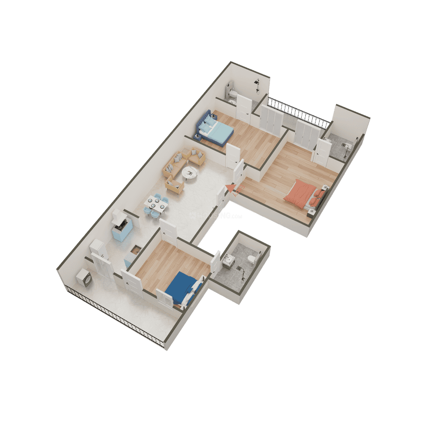 Suncity Vatsal Valley Independent Floors 1 - Image 36