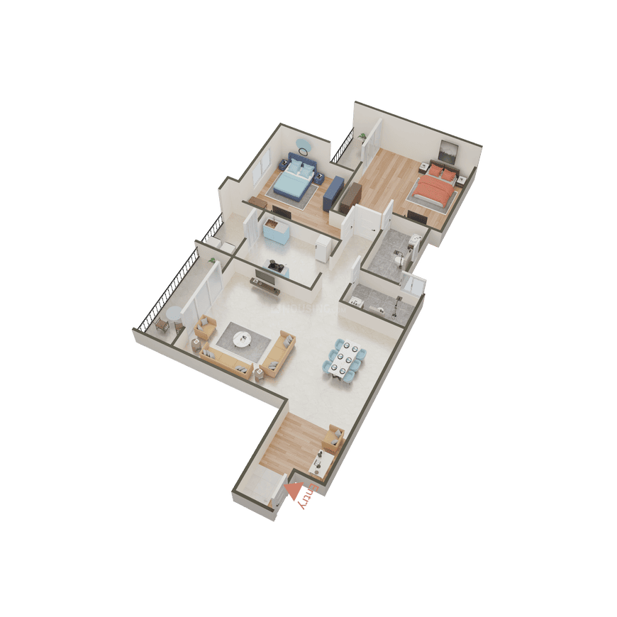 Prestige Meridian Park Phase I At The Prestige City - Image 54