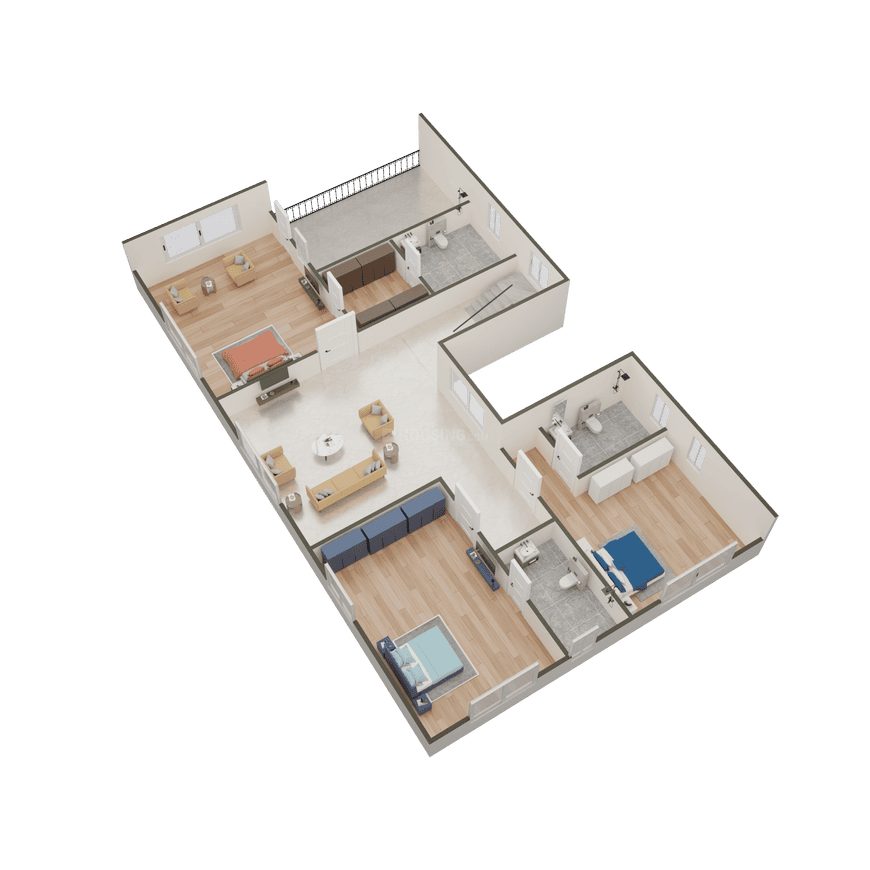 Adarsh Palm Acres - Image 77