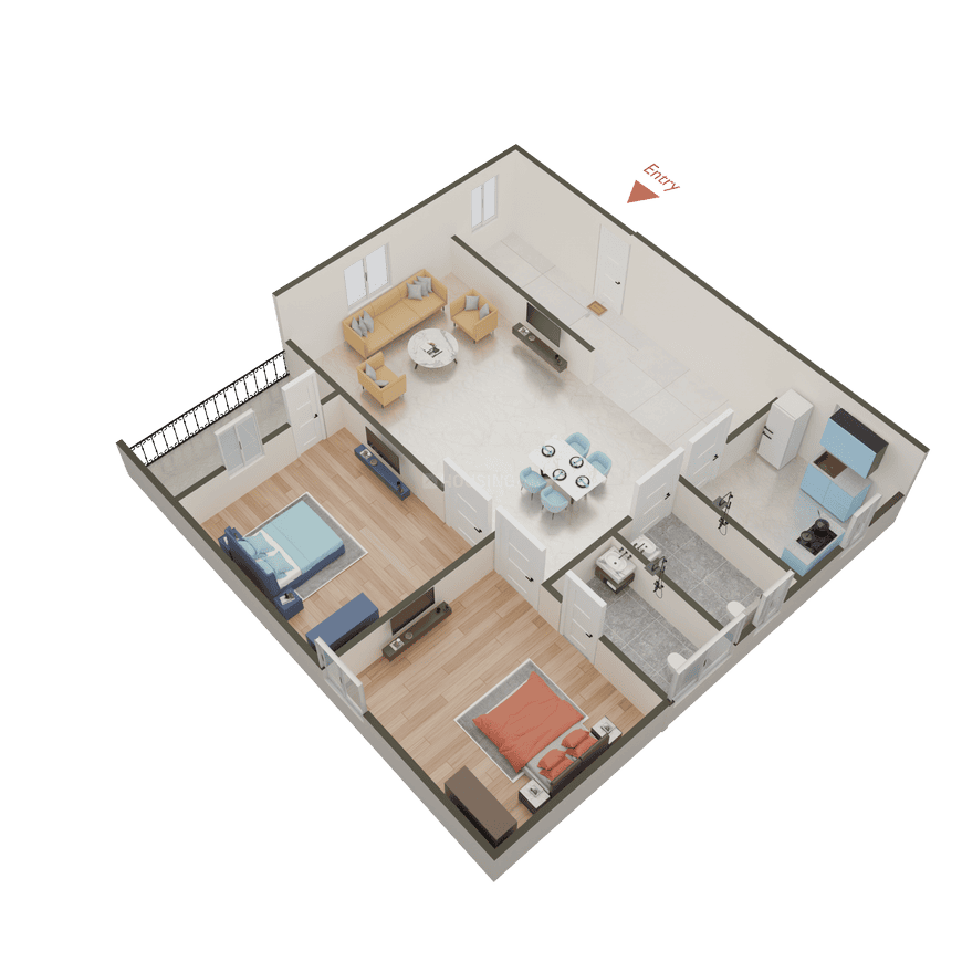 DDA Santushti Apartment - Image 19