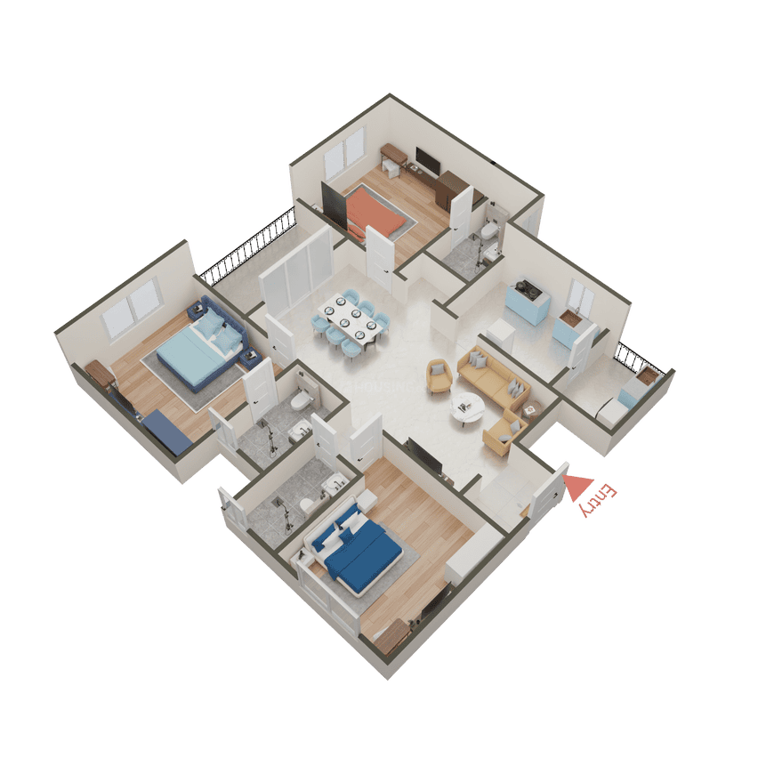 Sobha Neopolis Phase 4 3 4 8 9 - Image 40