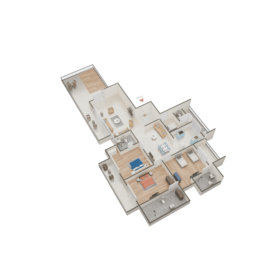 Mahagun Meadows Highrise - Image 51