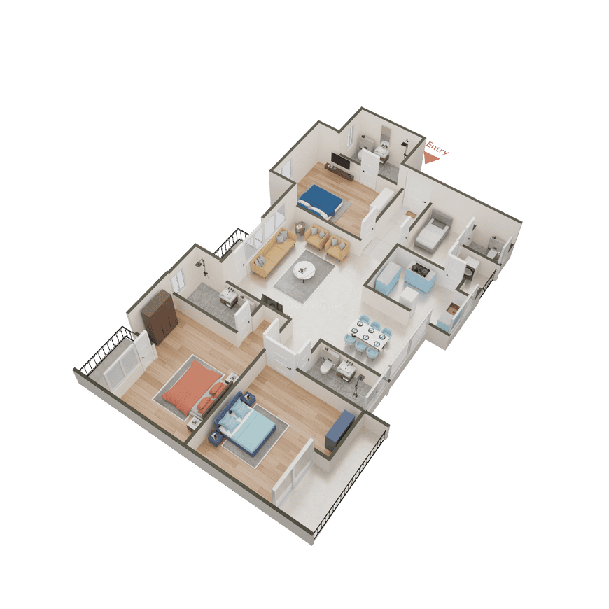 Jaypee Kensington Park Apartments - Image 49