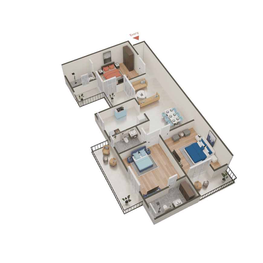 Paramount Golfforeste Premium Apartments - Image 58