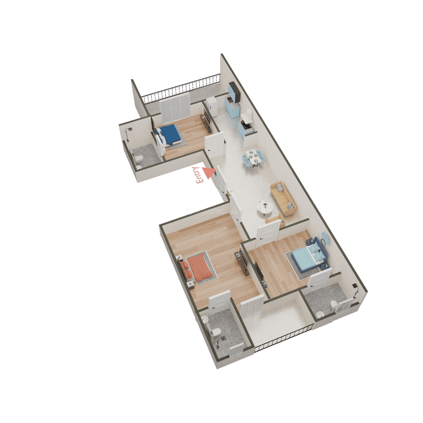 Suncity Vatsal Valley Independent Floors 1 - Image 37