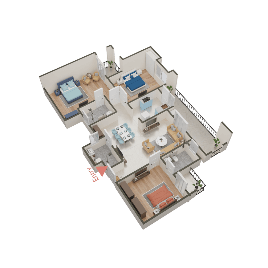 Nimbus The Express Park View II Low Rise Apartments - Image 54