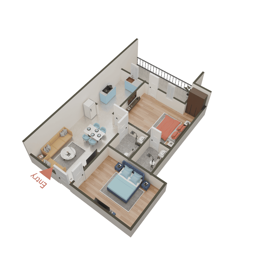 Trivor Aspire Apartment - Image 26