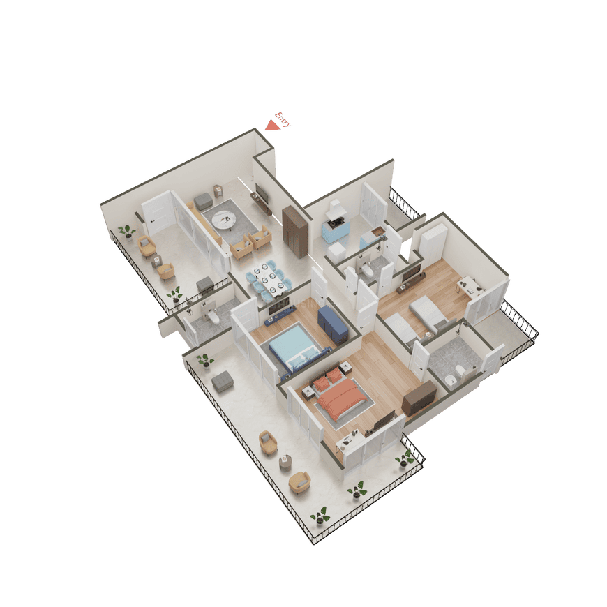 Mahagun Meadows Highrise - Image 43