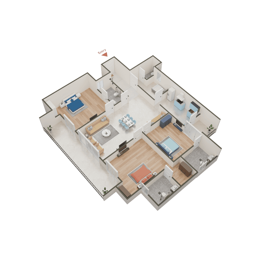 Ajnara Klock Tower - Image 45