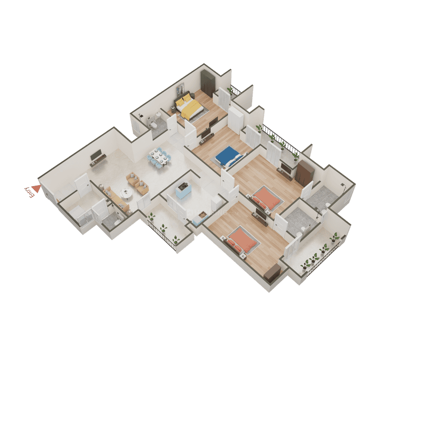 Ajnara Le Garden Phase 3 Tower K L M & N - Image 36