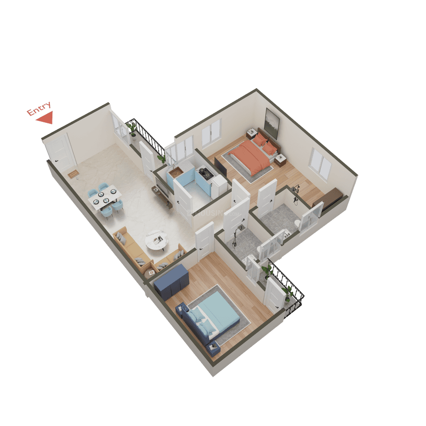 Ansal Aastha Pride MIG Zone I - Image 19