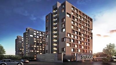 Gallery Cover Image of 635 Sq.ft 1 RK Apartment for buy in Savvy Studioz, Gota for 2690000