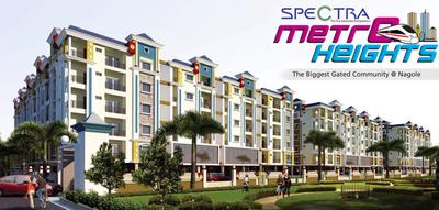 Gallery Cover Image of 1212 Sq.ft 2 BHK Apartment for buy in Spectra Metro Heights, Nagole for 6000000
