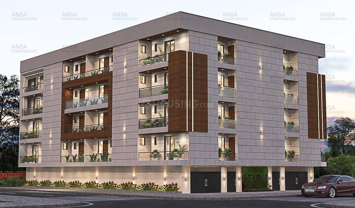 Contemporary Residential Elevation Uttam Nagar