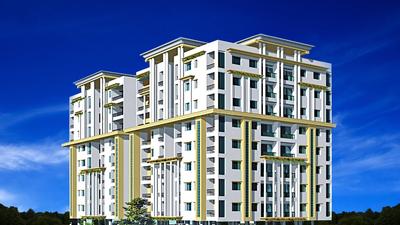 Gallery Cover Image of 805 Sq.ft 2 BHK Apartment for buy in Jai Shree Ram Apartment , Hiran Magri for 3200000