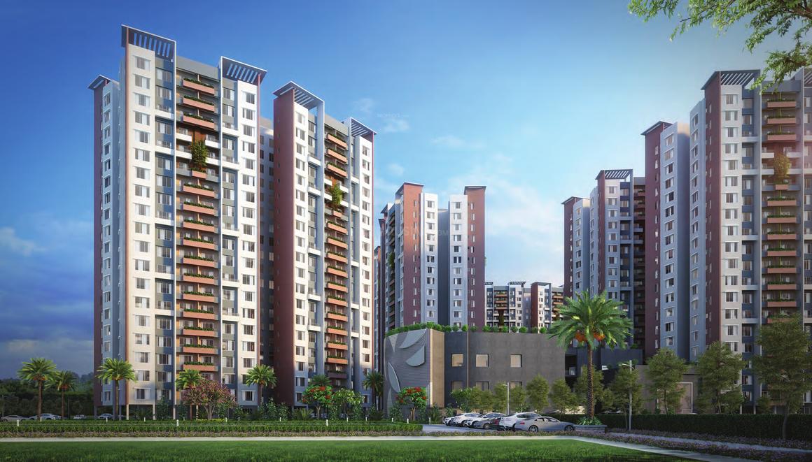 Siddha Happyville Tower 2H Jade in Rajarhat, Kolkata Price