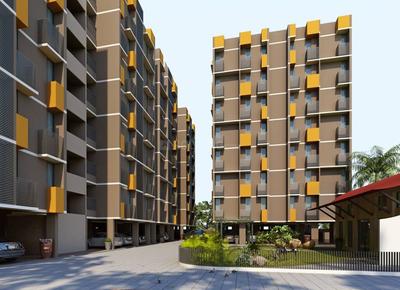 Gallery Cover Image of 1450 Sq.ft 3 BHK Apartment for buy in Shreeji Devkrupa Greens, Vinzol for 4500000