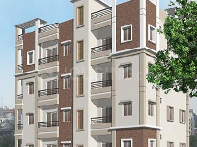 Gallery Cover Image of 1208 Sq.ft 3 BHK Apartment for buy in Trust Tower Hills Residency, Chintalmet for 7655000