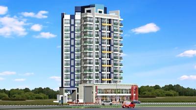 Gallery Cover Image of 600 Sq.ft 1 RK Apartment for rent in Goldstar Decent Homes, Mira Road East for 15000