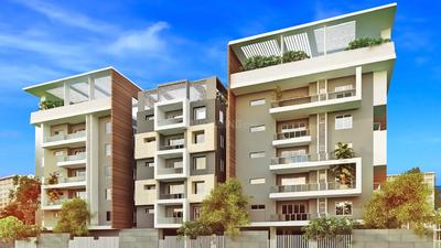 Gallery Cover Image of 1488 Sq.ft 3 BHK Apartment for buy in Maphars Serene, Chintalmet for 6800000