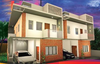 Bharathi Brick Inspire Twin Villa