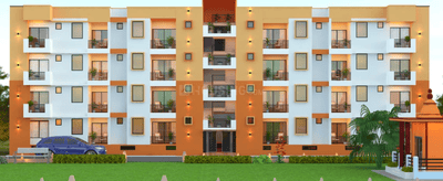 Gallery Cover Image of 756 Sq.ft 1 BHK Apartment for buy in RG Ambika Divinity, Motichur for 2700000