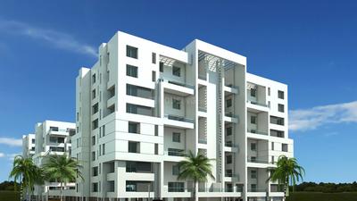 Gallery Cover Image of 1262 Sq.ft 2 BHK Apartment for buy in Nirmiti Crimson Dale, Baner for 9500000