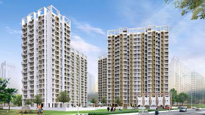 Gallery Cover Image of 385 Sq.ft 1 BHK Independent Floor for rent in JSB Nakshatra Greens 6A 6B 6C And 6E, Naigaon East for 7500
