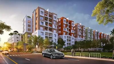 Gallery Cover Image of 756 Sq.ft 3 BHK Apartment for buy in Sugam Homes Urban Lakes Phase I, Serampore for 3082000