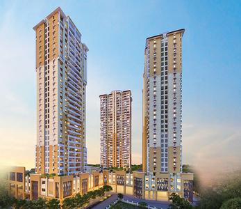 Gallery Cover Image of 1025 Sq.ft 2 BHK Apartment for rent in Nyati Elysia II, Kharadi for 19000