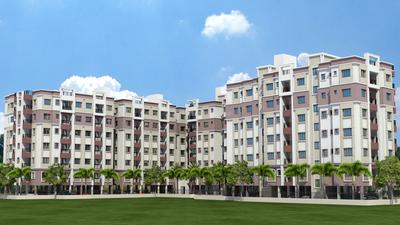 Gallery Cover Image of 1174 Sq.ft 3 BHK Apartment for buy in Loharuka Green Oasis, Kaikhali for 10000000
