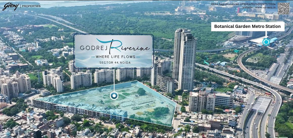 Godrej Riverine in Sector 44, Noida Price, Reviews Floor Plan