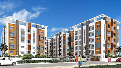Gallery Cover Image of 1500 Sq.ft 3 BHK Apartment for buy in Sahiti Siri Signature, Jubilee Hills for 9800000