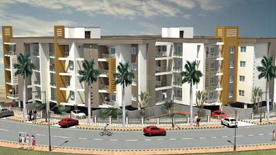Gallery Cover Image of 1013 Sq.ft 2 BHK Apartment for buy in Spandana, Akshayanagar for 3550000