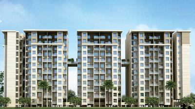Gallery Cover Image of 1040 Sq.ft 2 BHK Apartment for buy in AG Imperial Tower, Mohammed Wadi for 6000000