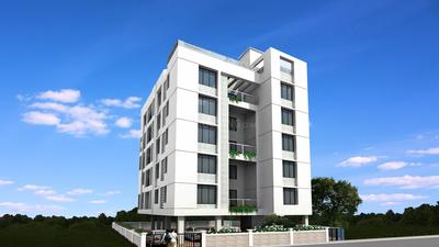 Gallery Cover Image of 800 Sq.ft 1 BHK Apartment for rent in KNK Properties and Porwal Realtors Vrindavan, Gultekdi for 8000
