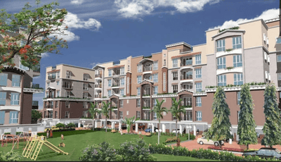 Gallery Cover Image of 900 Sq.ft 2 BHK Apartment for buy in Akshara Group Whispering Willow, Rajarhat for 4000000