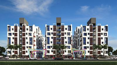 Gallery Cover Image of 535 Sq.ft 2 BHK Apartment for buy in Rajyash Reevanta, Narayan Nagar for 4100000