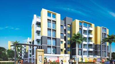 Gallery Cover Image of 1143 Sq.ft 3 BHK Apartment for rent in Magnolia Vardaan, Chotto Chandpur for 15000