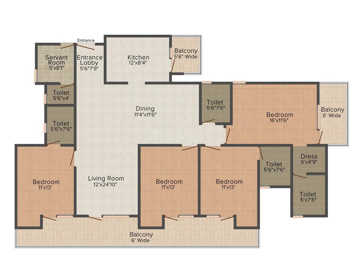 4 BHK Apartment