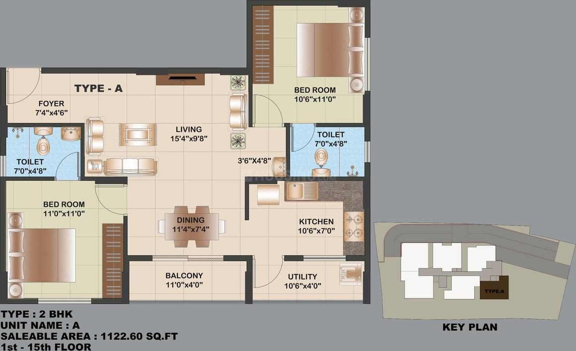 2 BHK Apartment