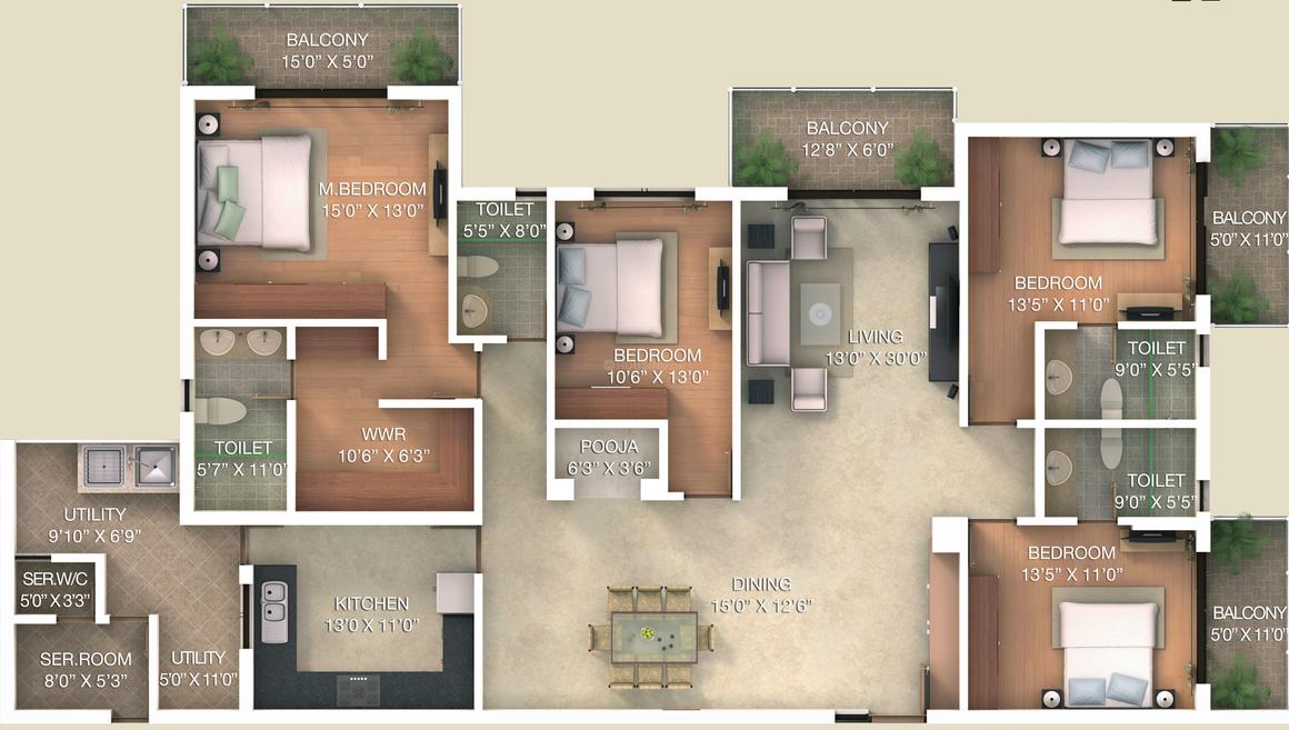Adarsh Lakefront Residential Phase 1 - Image 23