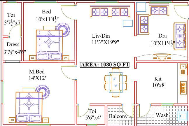 2 BHK Apartment