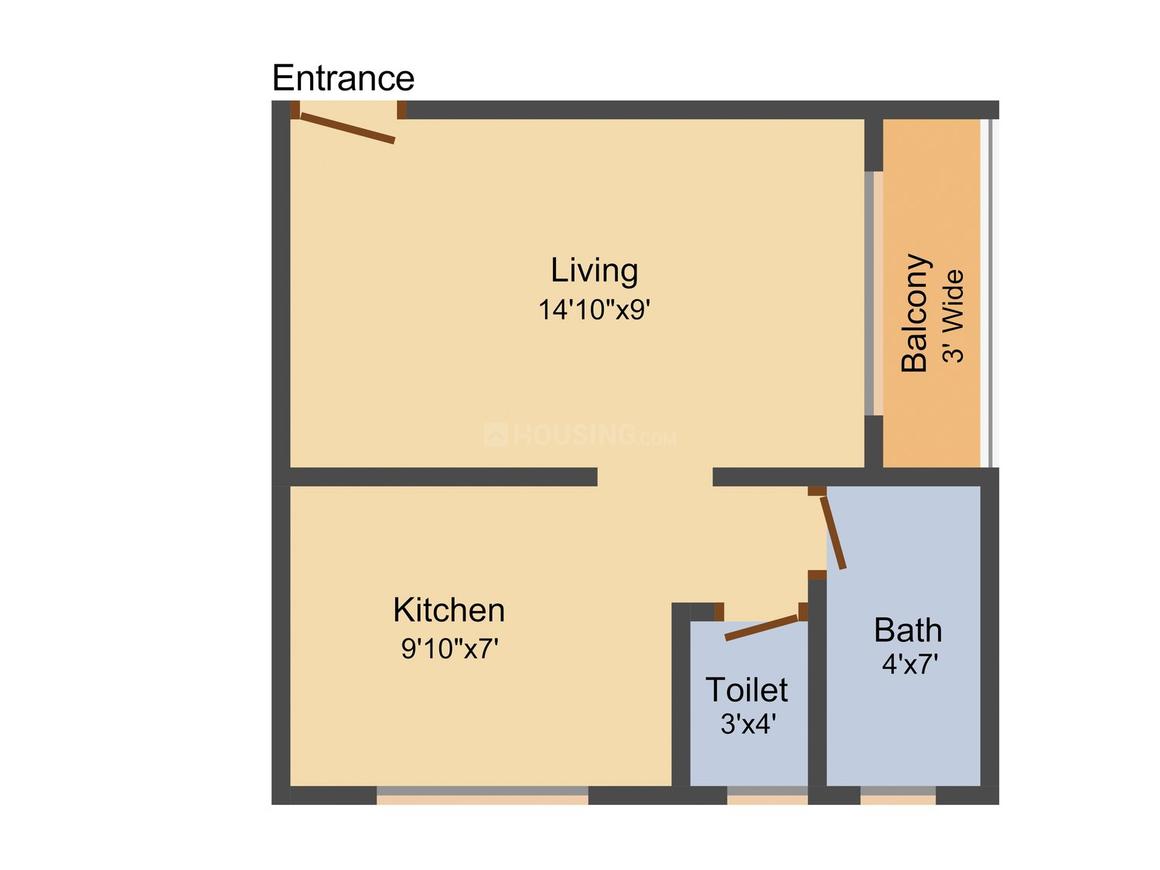 1 RK Apartment