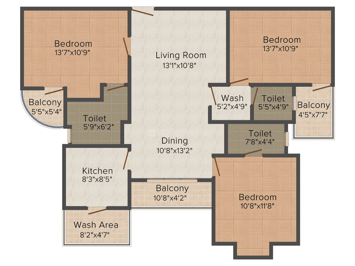 3 BHK Apartment