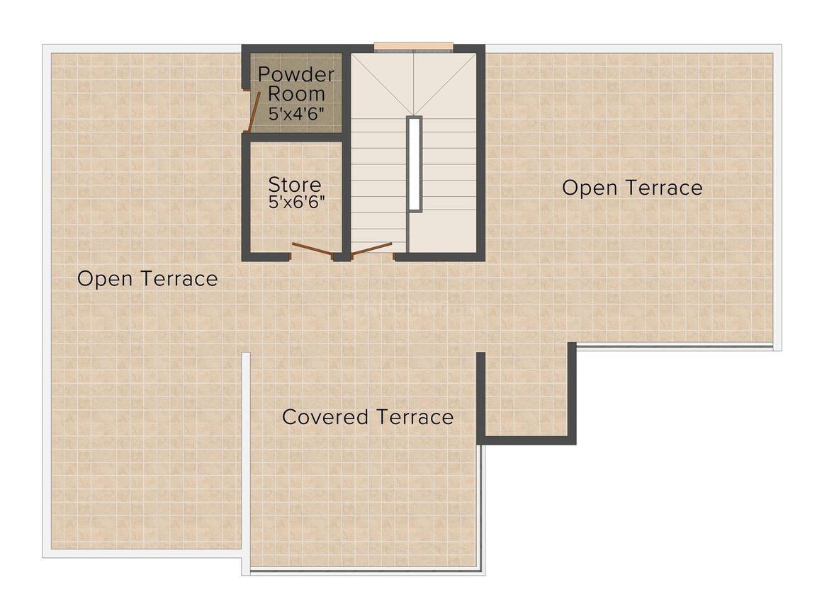My Place Green Castle Villas Floor Plan Kompally, Hyderabad