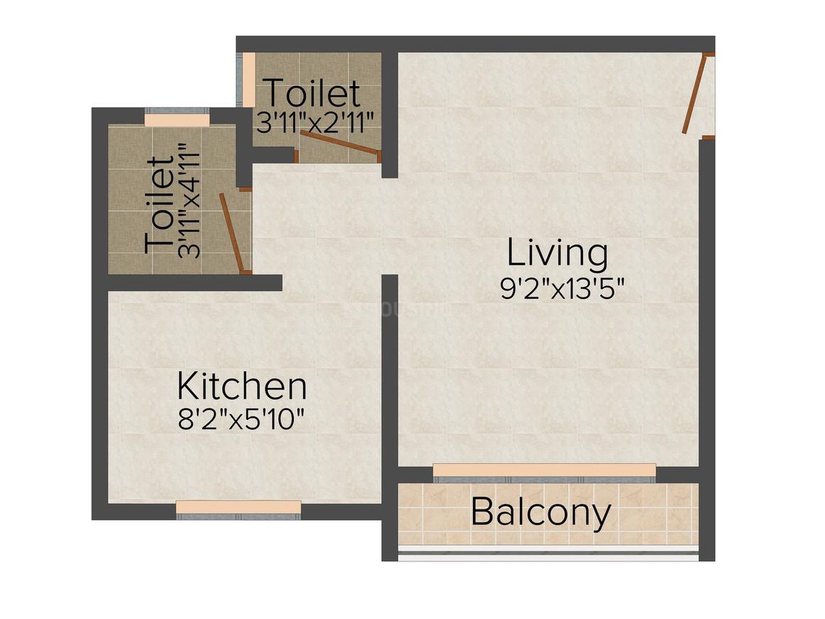 GS Galaxy Apartment Floor Plan Palidevad, Navi Mumbai