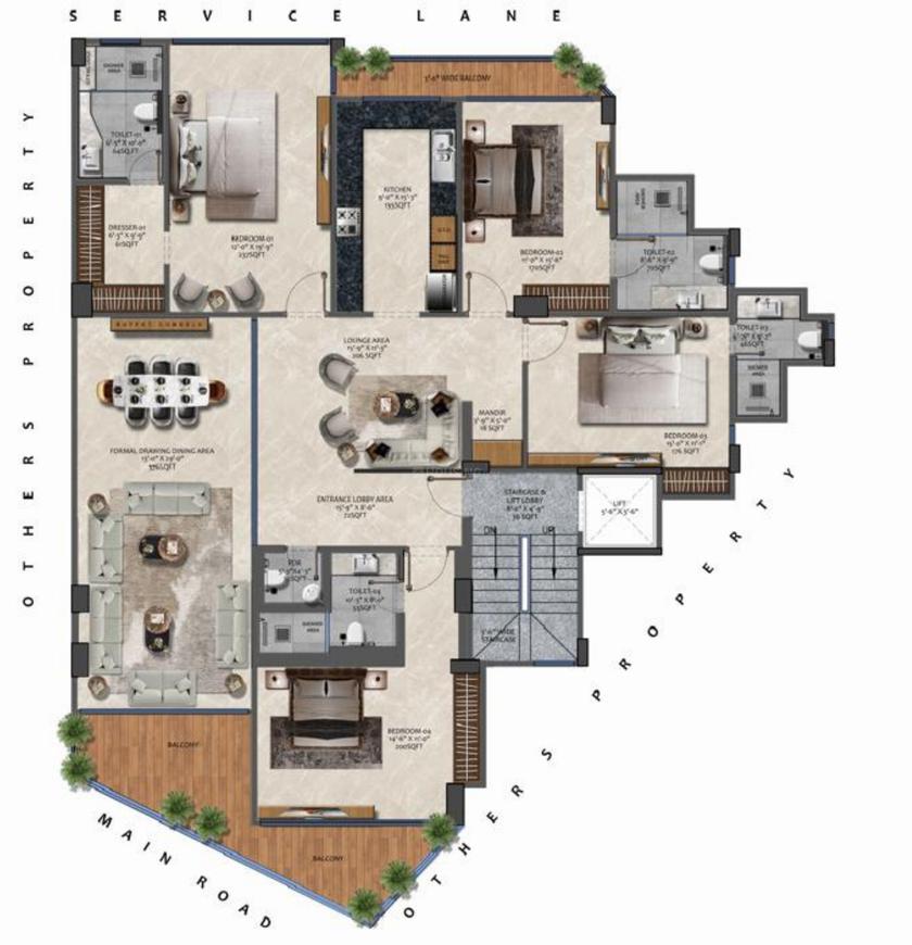 Altura Lajpat Nagar 3 Premium Builder Floors - Image 2